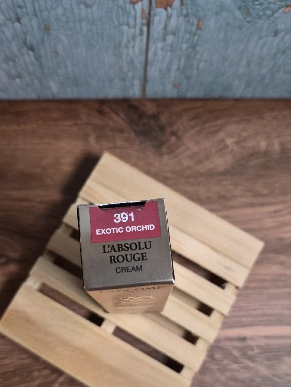 Lancôme L'Absolu Rouge Cream Lipstick - Exotic Orchid (Gold Packaging)